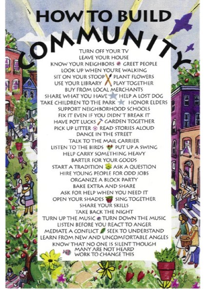 how to build a community how to build a community