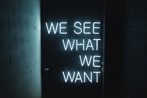 we see