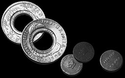 holey dollar and dump